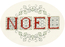 Cross stitch kit Christmas Card - Noel  - Bothy Threads