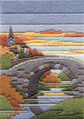 Longstitch kit Long Stitch Seasons - Autumn Evening  - Derwentwater Designs