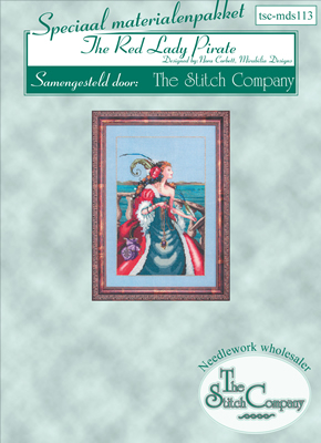 Materiaalpakket The Red Lady Pirate - The Stitch Company