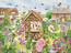 Borduurpakket Busy Bee Hotel - Leti Stitch