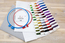 Beginnersbox, incl. stof, garen en 2 borduurringen - Luca-S