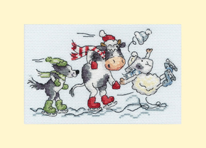 Cross stitch kit Kate Garrett - Almost, Nearly, Whoopsie! - Bothy Threads