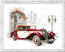 Cross stitch kit Retro Buick - Magic Needle