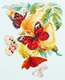 Borduurpakket Butterflies and Pears - Magic Needle
