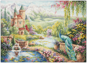 Borduurpakket Royal Garden - Magic Needle