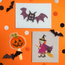 Borduurpakket Kate Hadfield - Spooky - Bat - Bothy Threads