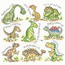 Cross stitch kit Kate Garrett - Raar! - Bothy Threads