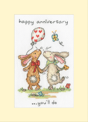Borduurpakket Cockadoodle - You'll Do - Bothy Threads
