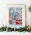 Cross stitch kit London Snowfall - Leti Stitch