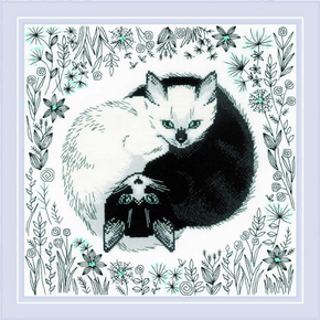 Cross stitch kit Yin and Yang - RIOLIS