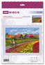 Cross stitch kit Tulip Field - RIOLIS
