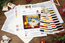 Cross stitch kit Waiting For The Snowflakes - Luca-S