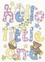 Borduurpakket Kate Garrett - Hello Little One - Bothy Threads