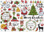 Borduurpakket Christmas Sampler - Leti Stitch