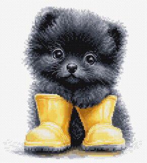 Cross stitch kit The Little Adventurer - Luca-S