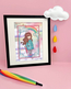 Borduurpakket Gorjuss - Rainbow Wishes - Bothy Threads
