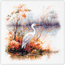 Borduurpakket White Heron - Magic Needle