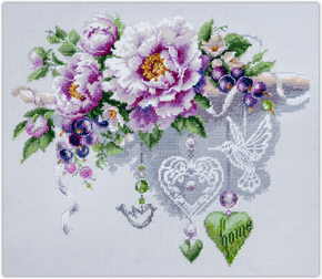 Borduurpakket Floral Decor - Magic Needle